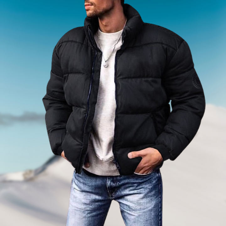 Lenvard | Men's winter down jacket | Warmth