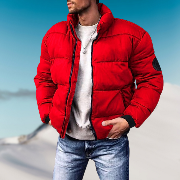 Lenvard | Men's winter down jacket | Warmth