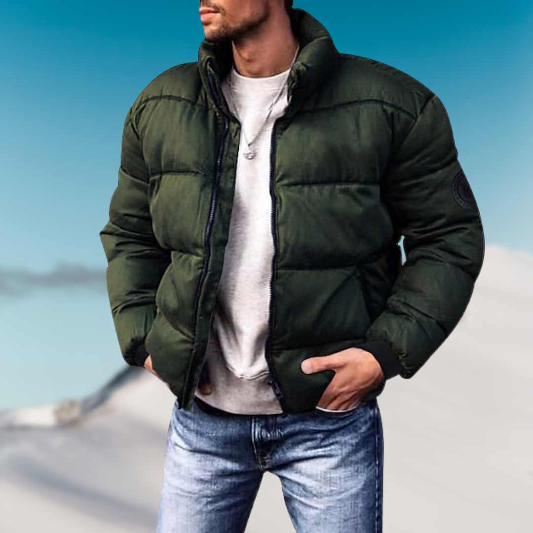 Lenvard | Men's winter down jacket | Warmth