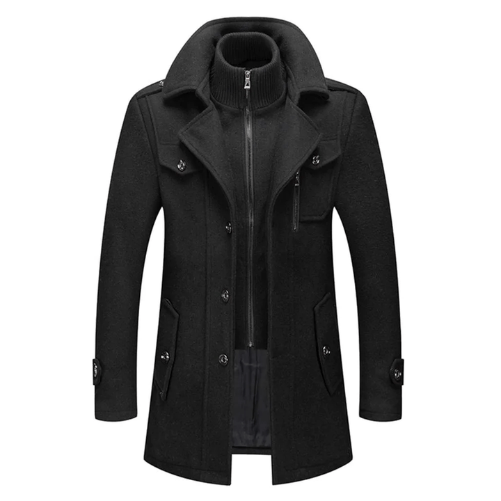 Justine | Timeless Elegance Men's Overcoat