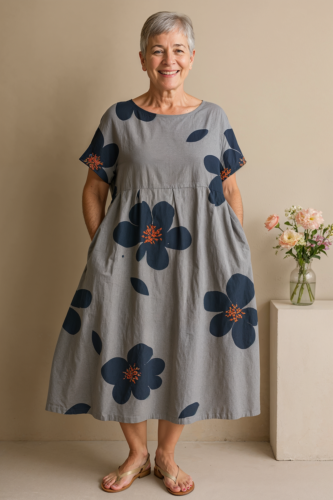 Hayden Verena™ | Elegant Women's Dress With Print