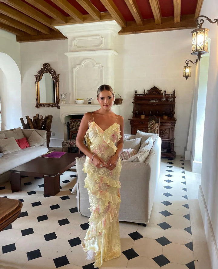 Athisa - Ruffle Maxi Dress