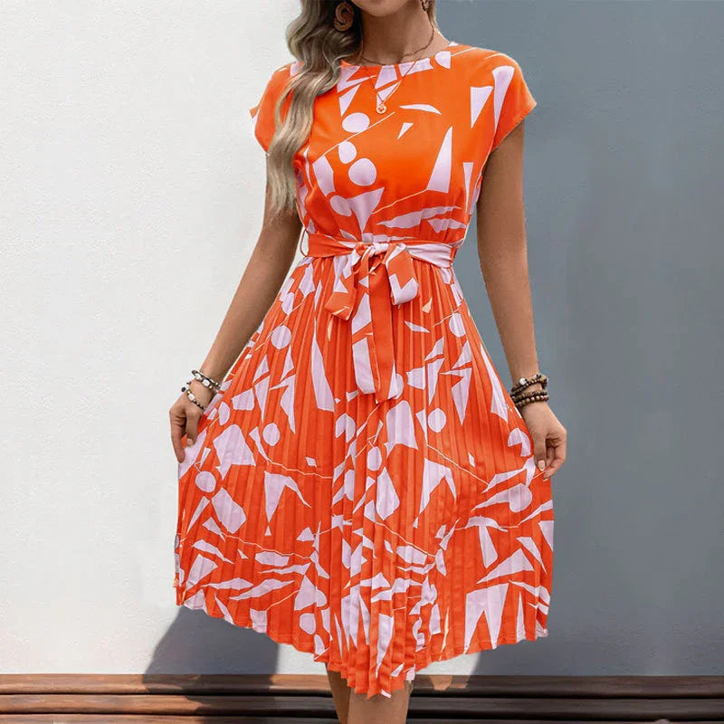 BreezyGlow Sleeveless Comfort Dress