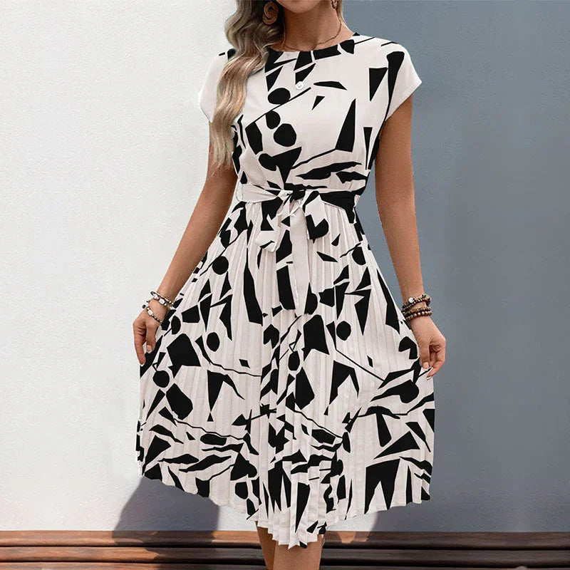 BreezyGlow Sleeveless Comfort Dress