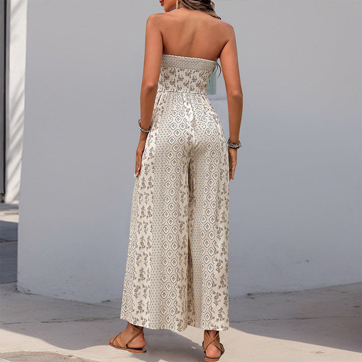 One-Peice Off-shoulder jumpsuit