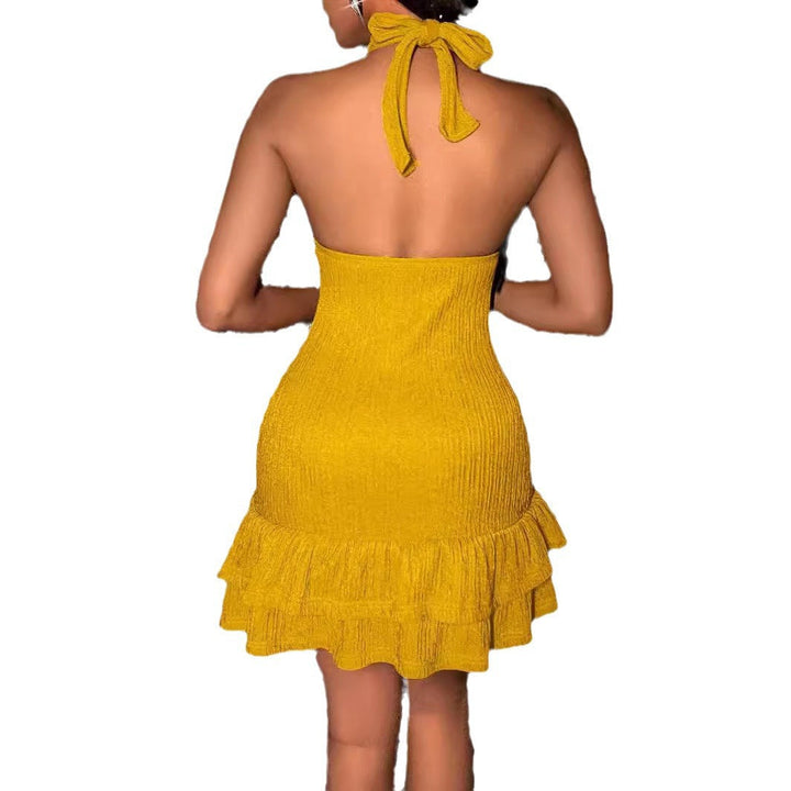 Elegant Sleeveless Mini Dress