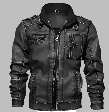Men's warm winter thick jacket | zipper