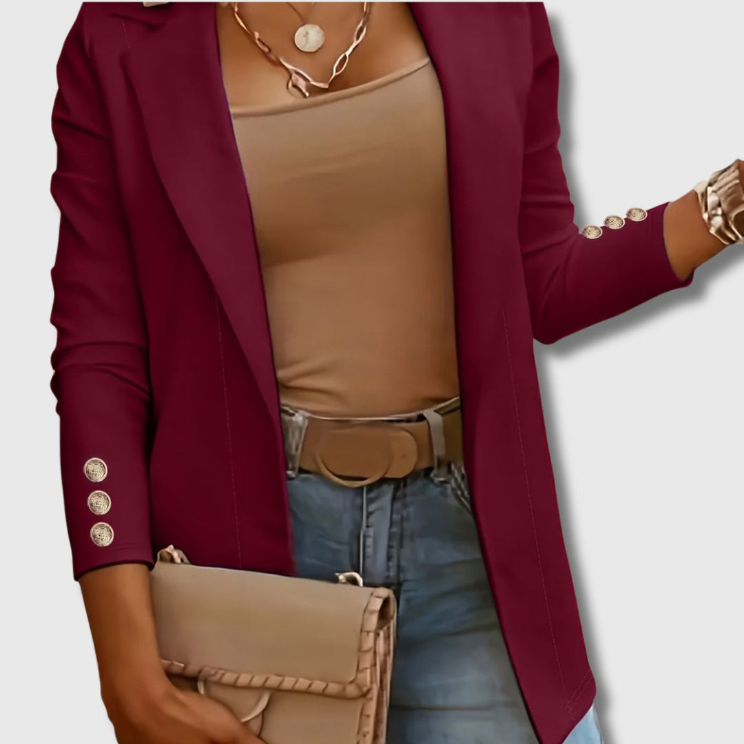 Noémie - Women's Elegant Long Jacket Limited Edition