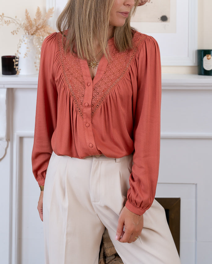 Rose Ariene Blouse