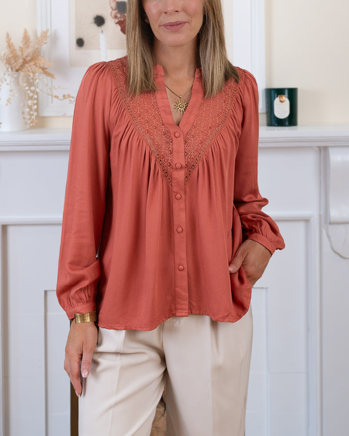 Rose Ariene Blouse