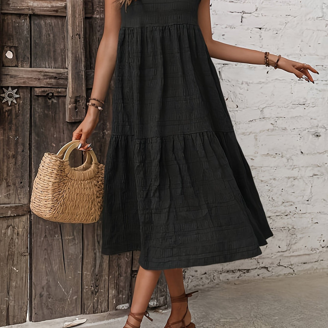 Livia – tummy-friendly ruffle dress