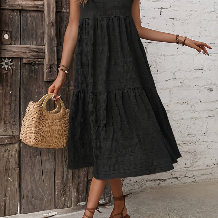 Livia – tummy-friendly ruffle dress