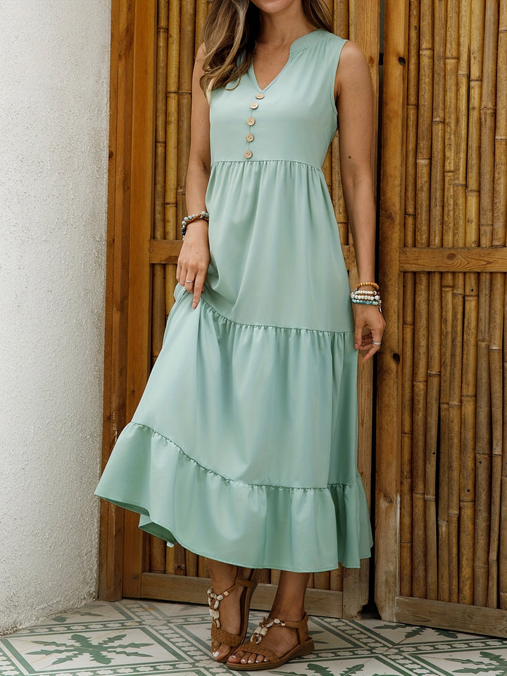 Donna –  Cotton Dress with Tummy Coverage