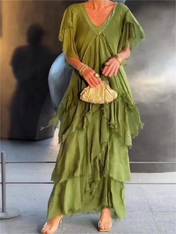 Daisy - Tiered Maxi Dress for Women