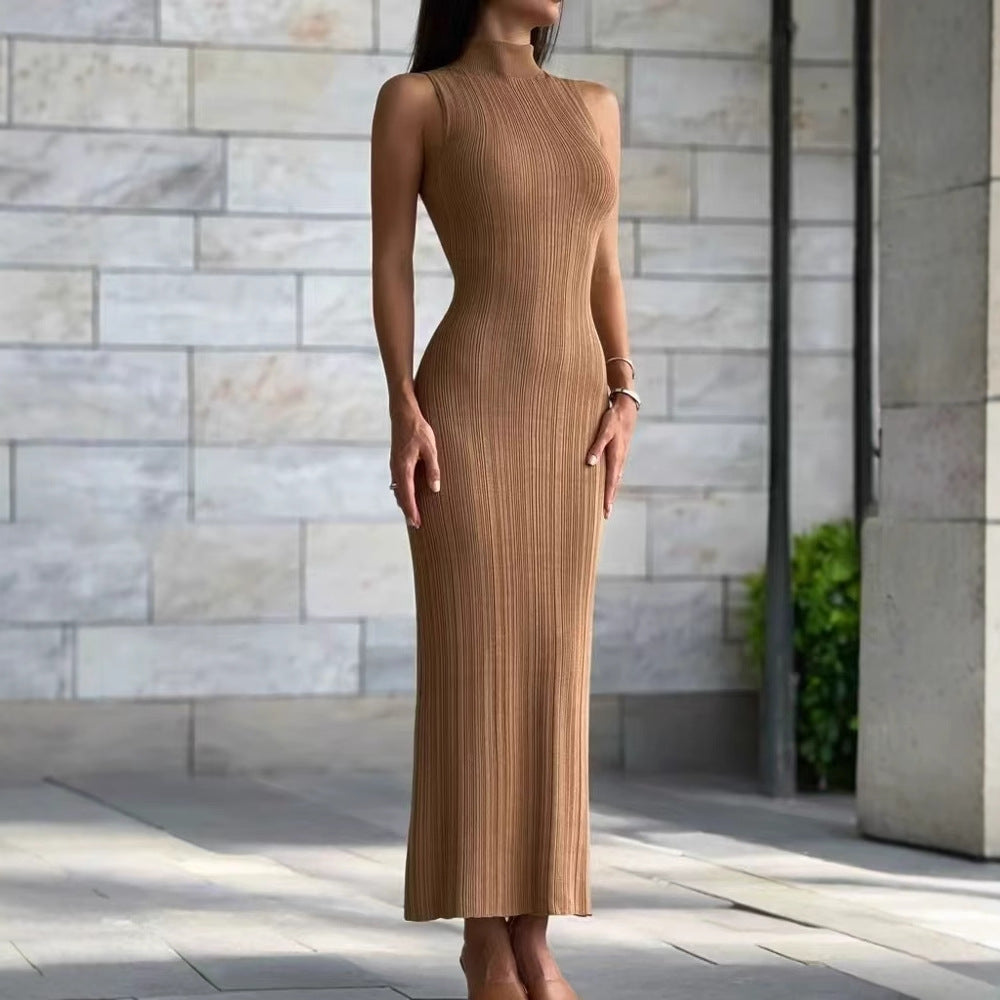 Elantra Ribbed Maxi Dress