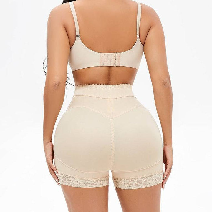 High-Waist Shapewear Short – Billift & Heupversteviging met Rits