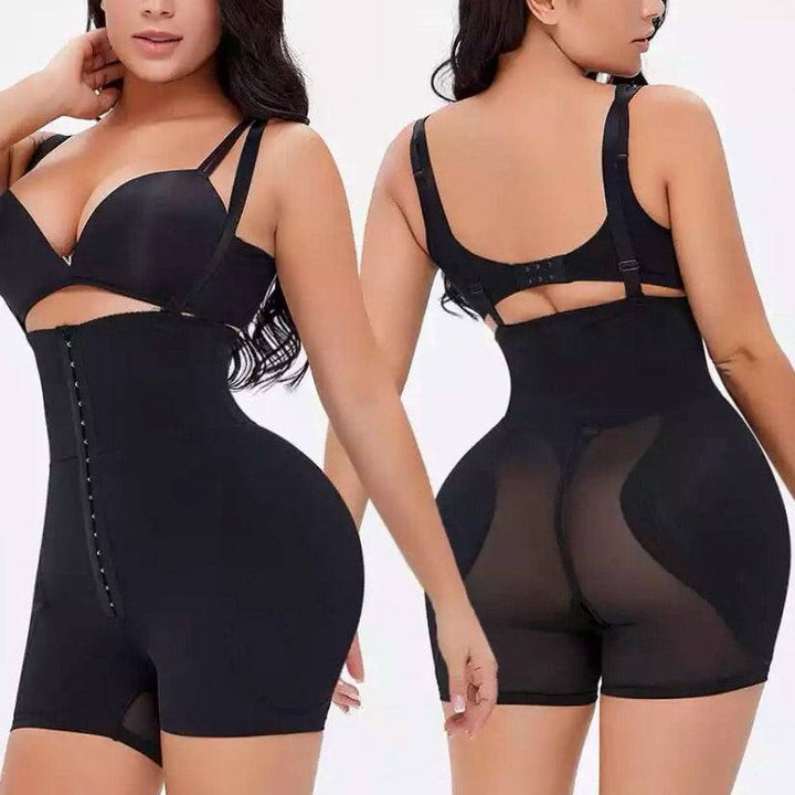 Corrigerende Shapewear Bodysuit met Haakjes - Billenlift & Taillecontrole
