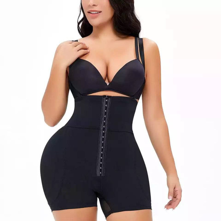 Corrigerende Shapewear Bodysuit met Haakjes - Billenlift & Taillecontrole