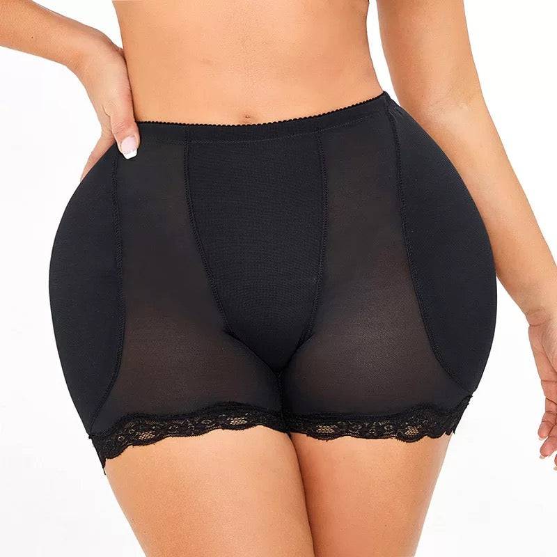 Naadloze Heup en Bil Push-Up Shapewear Shorts – Verwijderbare Pads