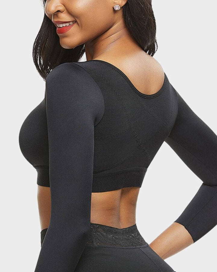 Shapewear Tanktop met Frontsluiting en Compressie Bh – Comfort en Ondersteuning