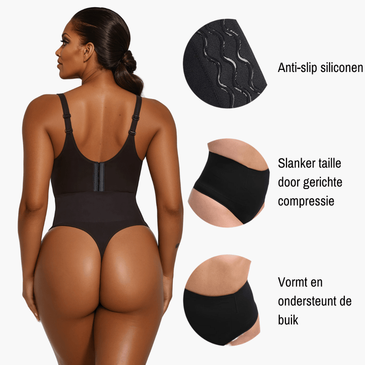 1+1 Gratis Corrigerende High Waist String | Shapewear Ondergoed
