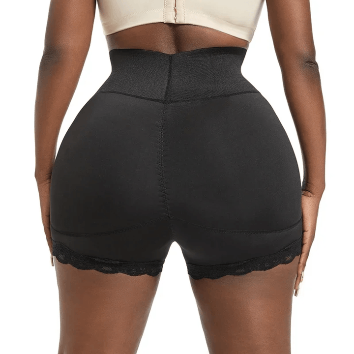 High Waist Shapewear Shorts – Push-Up Pads