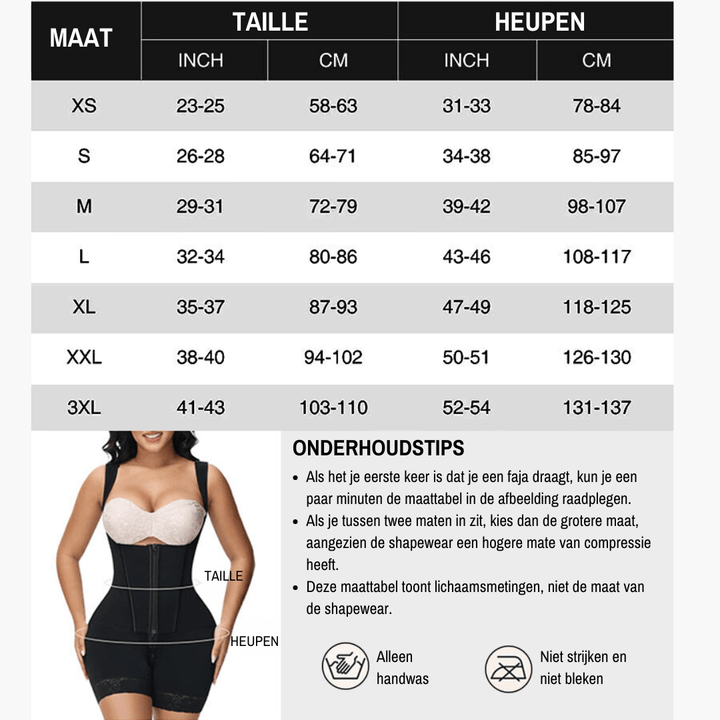 SkinzLine Postpartum Shapewear – Faja met Buikcontrole & Borstlift